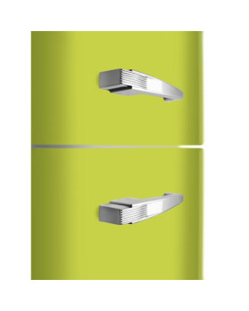 Külmik smeg, 50-ndate stiil, 196 cm, 234/97 l, 35 db, elektrooniline juhtimine, laimiroheline, nofrost-foto4