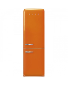 Külmik smeg, 50-ndate stiil, nofrost, 196 cm, 234/97 l, 37 db, elektrooniline juhtimine, oranž