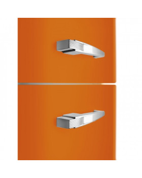 Külmik smeg, 50-ndate stiil, nofrost, 196 cm, 234/97 l, 37 db, elektrooniline juhtimine, oranž-foto3