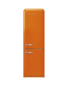 Külmik smeg, 50-ndate stiil, nofrost, 196 cm, 234/97 l, 35 db, elektrooniline juhtimine, oranž