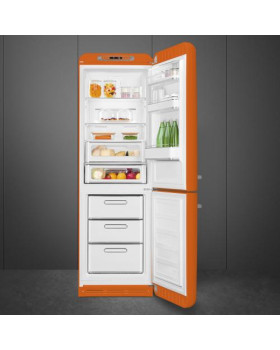 Külmik smeg, 50-ndate stiil, nofrost, 196 cm, 234/97 l, 35 db, elektrooniline juhtimine, oranž-foto6