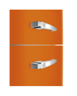 Külmik smeg, 50-ndate stiil, nofrost, 196 cm, 234/97 l, 35 db, elektrooniline juhtimine, oranž-foto4