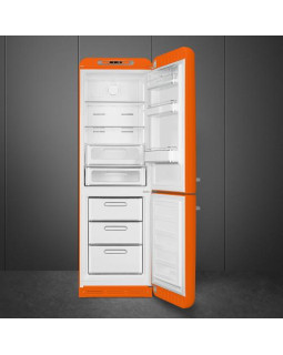 Külmik smeg, 50-ndate stiil, nofrost, 196 cm, 234/97 l, 35 db, elektrooniline juhtimine, oranž-foto3
