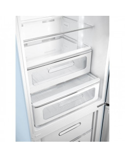 Külmik smeg, 50-ndate stiil, nofrost, 196 cm, 234/97 l, 37 db, elektrooniline juhtimine, pastellsinine, pastellsinine-foto2