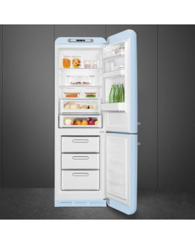 Külmik smeg, 50-ndate stiil, nofrost, 196 cm, 234/97 l, 35 db, elektrooniline juhtimine, pastellsinine, pastellsinine-foto6