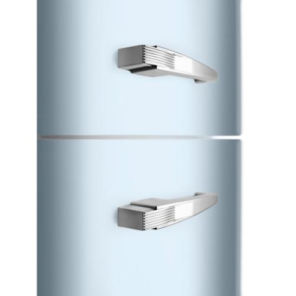 Külmik smeg, 50-ndate stiil, nofrost, 196 cm, 234/97 l, 35 db, elektrooniline juhtimine, pastellsinine, pastellsinine