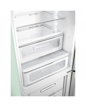 Külmik smeg, 50-ndate stiil, nofrost, 196 cm, 234/97 l, 37 db, elektrooniline juhtimine, pastellroheline-foto6