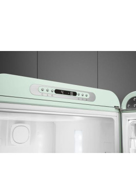 Külmik smeg, 50-ndate stiil, nofrost, 196 cm, 234/97 l, 35 db, elektrooniline juhtimine, pastellroheline-foto7