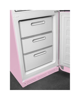 Külmik smeg, 50-ndate stiil, 196 cm, 234/97 l, 35 db, elektrooniline juhtimine, nofrost, pastellroosa-foto8