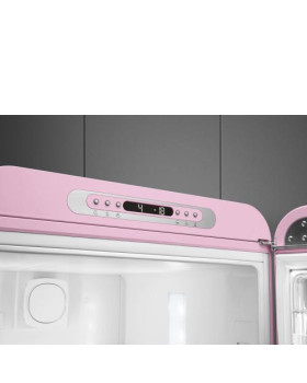 Külmik smeg, 50-ndate stiil, 196 cm, 234/97 l, 35 db, elektrooniline juhtimine, nofrost, pastellroosa-foto7
