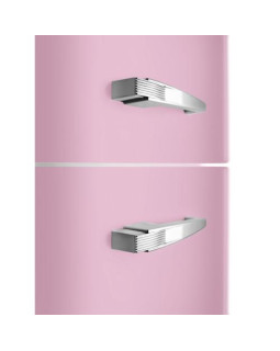 Külmik smeg, 50-ndate stiil, 196 cm, 234/97 l, 35 db, elektrooniline juhtimine, nofrost, pastellroosa-foto4