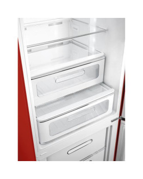 Külmik smeg, 50-ndate stiil, 196 cm, 234/97 l, 35 db, elektrooniline juhtimine, nofrost, punane-foto10