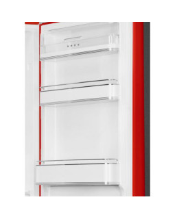 Külmik smeg, 50-ndate stiil, 196 cm, 234/97 l, 35 db, elektrooniline juhtimine, nofrost, punane-foto9