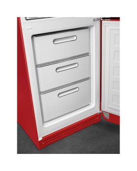 Külmik smeg, 50-ndate stiil, 196 cm, 234/97 l, 35 db, elektrooniline juhtimine, nofrost, punane-foto8