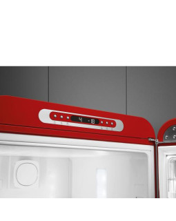 Külmik smeg, 50-ndate stiil, 196 cm, 234/97 l, 35 db, elektrooniline juhtimine, nofrost, punane-foto7