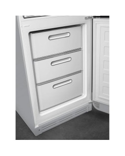 Külmik smeg, 50-ndate stiil, 196 cm, 234/97 l, 35 db, elektrooniline juhtimine, nofrost, hõbedane-foto8