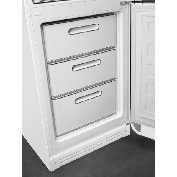 Külmik smeg, 50-ndate stiil, nofrost, 196 cm, 234/97 l, 35 db, elektrooniline juhtimine, valge