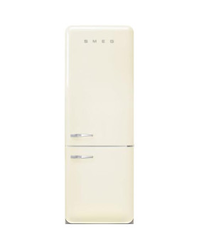 Külmik smeg, 50-ndate stiil, 205 cm, 344/137 l, 37 db, puutetundlik juhtimine, nofrost, kreem