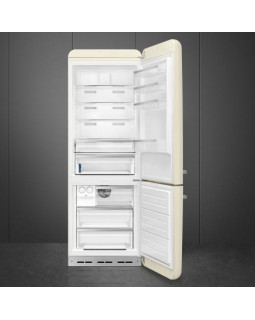 Külmik smeg, 50-ndate stiil, 205 cm, 344/137 l, 37 db, puutetundlik juhtimine, nofrost, kreem-foto2