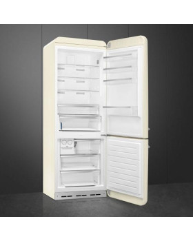 Külmik smeg, 50-ndate stiil, 205 cm, 344/137 l, 37 db, puutetundlik juhtimine, nofrost, kreem-foto8