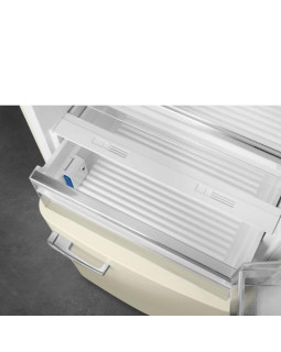 Külmik smeg, 50-ndate stiil, 205 cm, 344/137 l, 37 db, puutetundlik juhtimine, nofrost, kreem-foto6