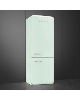Külmik smeg, 50-ndate stiil, 205 cm, 344/137 l, 37 db, elektrooniline juhtimine, nofrost, pastellroheline-foto3