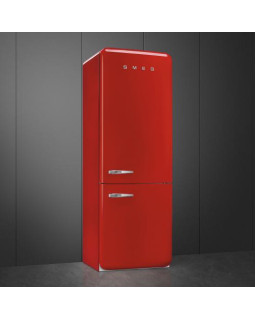 Külmik smeg, 50-ndate stiil, 205 cm, 333/128 l, 37 db, puutetundlik juhtimine, nofrost, punane-foto10