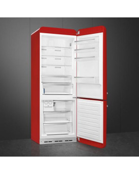 Külmik smeg, 50-ndate stiil, 205 cm, 333/128 l, 37 db, puutetundlik juhtimine, nofrost, punane-foto8