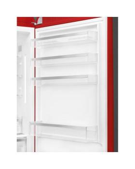 Külmik smeg, 50-ndate stiil, 205 cm, 333/128 l, 37 db, puutetundlik juhtimine, nofrost, punane-foto5