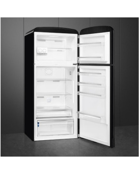 Külmik smeg, 50-ndate stiil, 192 cm, 400/124 l, 41 db, elektrooniline juhtimine, parem, must-foto2