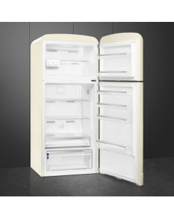 Külmik smeg, 50-ndate stiil, 192 cm, 400/124 l, 41 db, elektrooniline juhtimine, parem, kreem-foto2