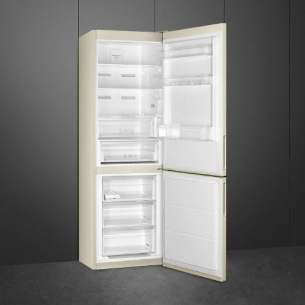 Külmik smeg 186 cm, 230/101 l, 39 db, elektrooniline juhtimine, noforst, marmor