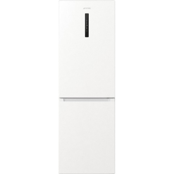 Külmik smeg 185 cm, 204/96 l, 38 db, elektrooniline juhtimine, noforst, valge Kodumasinad