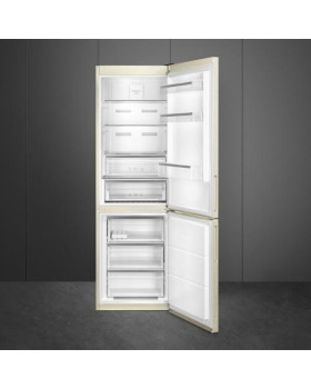 Külmik smeg 201 cm, 266/101 l, 39 db, elektrooniline juhtimine, noforst, marmor-foto3