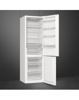 Külmik smeg 200 cm, 235/96 l, 38 db, elektrooniline juhtimine, noforst, valge-foto9