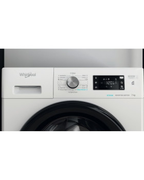 Pesumasin whirlpool, eestlaetav, 7 kg, 1200 p/min, inverter, aurutus, must luuk-foto4
