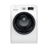 Pesumasin whirlpool, eestlaetav, 9 kg, 1400 p/min, inverter, must luuk