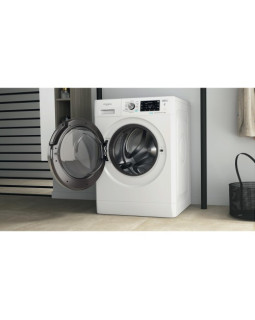 Pesumasin whirlpool, eestlaetav, 10 kg, 1400 p/min, inverter, valge/must luuk-foto3