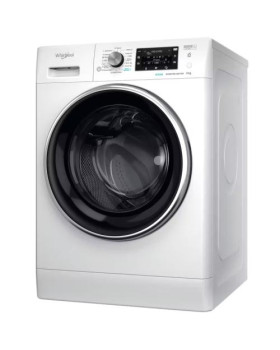 Pesumasin whirlpool, eestlaetav, 9 kg, 1300 p/min, inverter, must luuk