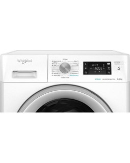 Pesumasin-kuivati whirlpool, , 8/6 kg, 1400 p/min, valge, hall valge luuk-foto2