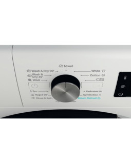 Pesumasin-kuivati whirlpool, 9/7 kg, 1600 p/min, valge, must luuk-foto4