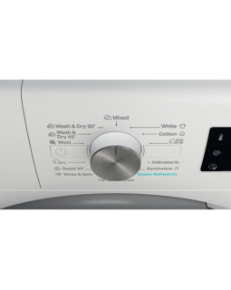 Pesumasin-kuivati whirlpool, 9/7 kg, 1600 p/min, valge-foto4