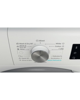 Pesumasin-kuivati whirlpool, 9/7 kg, 1600 p/min, valge-foto4