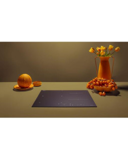 Pliidiplaat falmec 4 x induktsioon, 58 cm, sliderjuhtimine, lõigatud servad, matt must, dialoogsüsteem