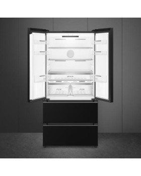 Külmik smeg, 183 cm, 353/157 l, 35 db, elektrooniline juhtimine, must-foto4