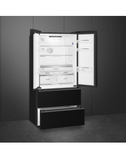 Külmik smeg, 183 cm, 353/157 l, 35 db, elektrooniline juhtimine, must-foto5