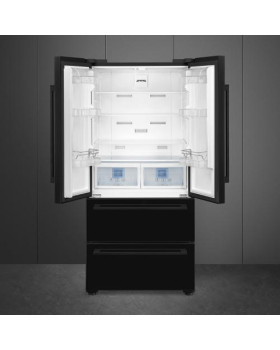 Külmik smeg, 183 cm, 387/152 l, 35 db, elektrooniline juhtimine, must-foto4