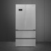 Külmik smeg, 183 cm, 353/157 l, 35 db, elektrooniline juhtimine, rv teras