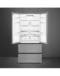 Külmik smeg, 183 cm, 353/157 l, 35 db, elektrooniline juhtimine, rv teras-foto4