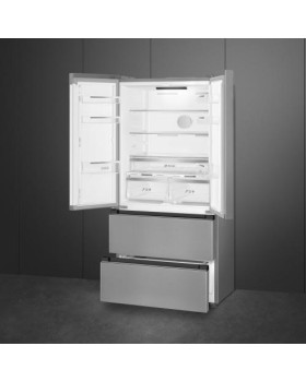 Külmik smeg, 183 cm, 353/157 l, 35 db, elektrooniline juhtimine, rv teras-foto6